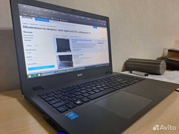 Ноутбук acer aspire E5-573