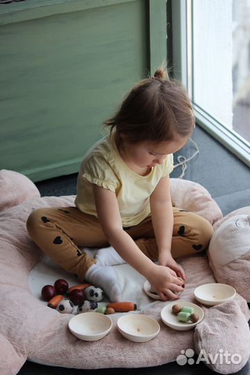 Игровой набор деревянных игрушек