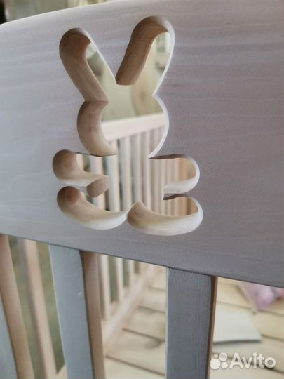 Детская кроватка из массива кедра