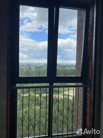 Пластиковые французкие окна 2065x1045