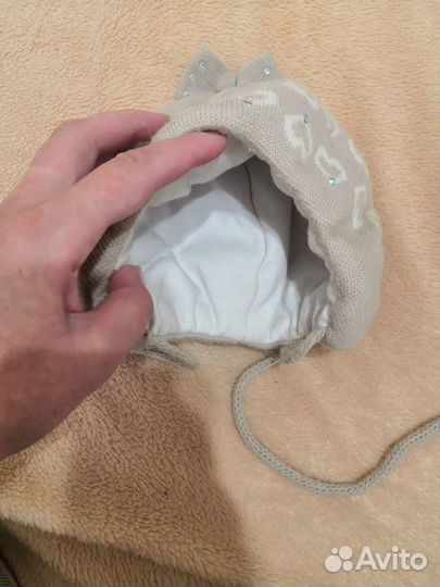 Шапка холодная осень, тёплая зима ог44-46