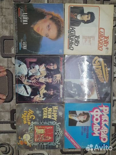 Виниловые грампластинки СССР