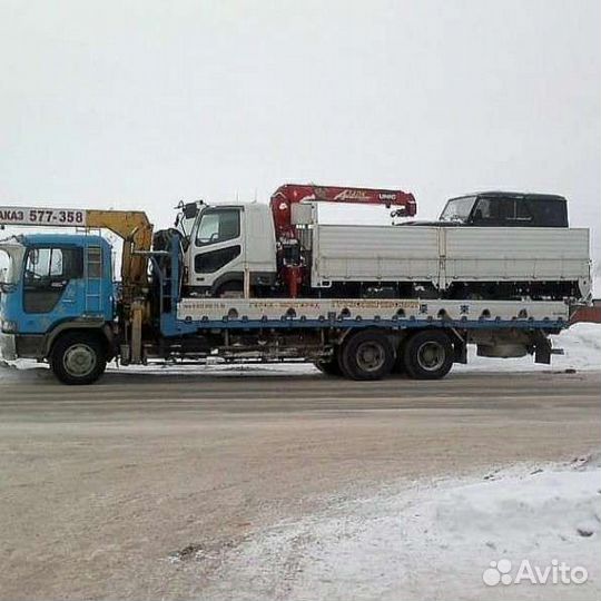 Услуги крана манипулятора, самогруз