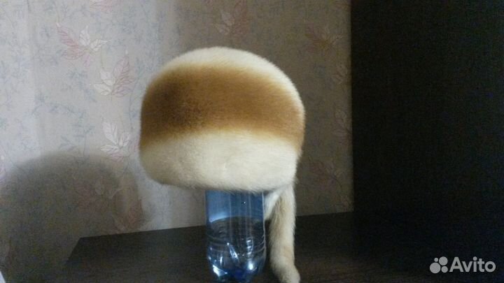 Женская зимняя шапка из норки