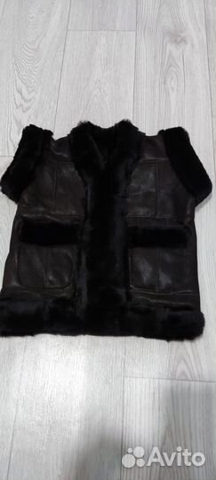 Жилет из овчины