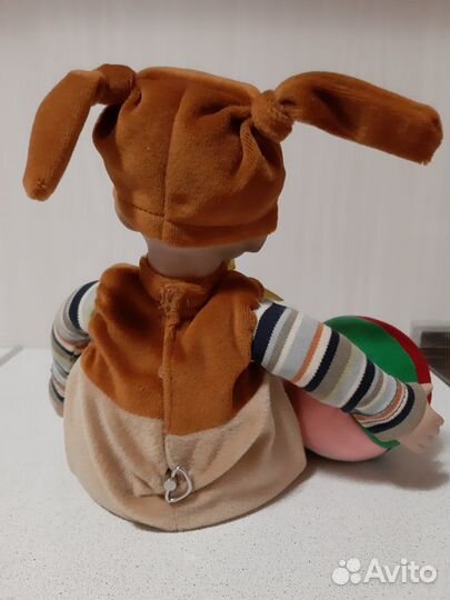 Кукла старинная,музыкальная,механика.Фарфор,Европа