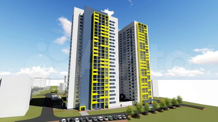 2-к. квартира, 57,9 м², 16/28 эт.