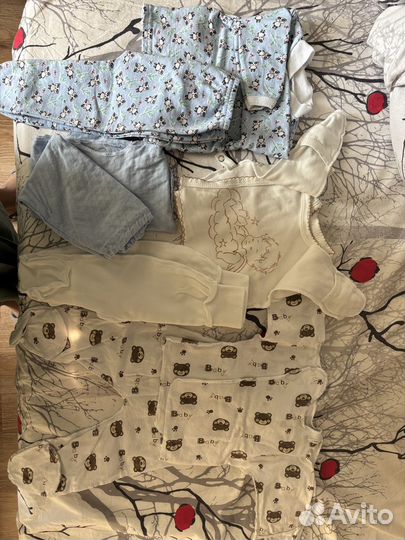 Вещи на новорожленного 56 размер