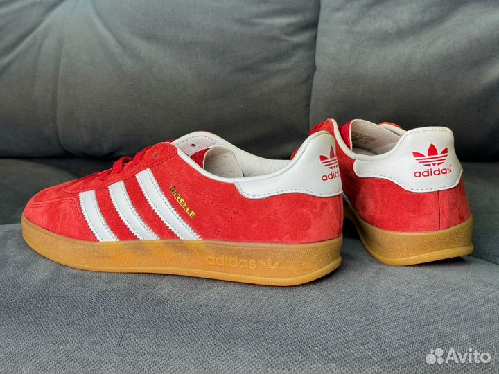 Кроссовки Adidas Gazelle Indoor 'Scarlet Gum'