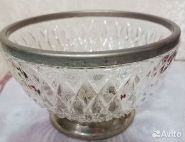 Ваза хрустальная