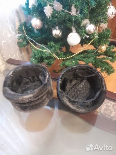 Продам б/у шапки нерпа и норка мужские