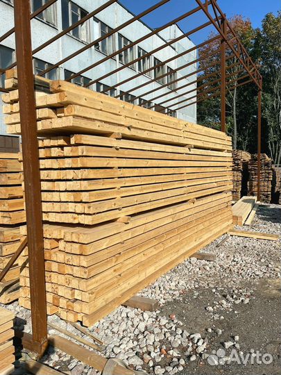 Брус обрезной 200х200х6000мм