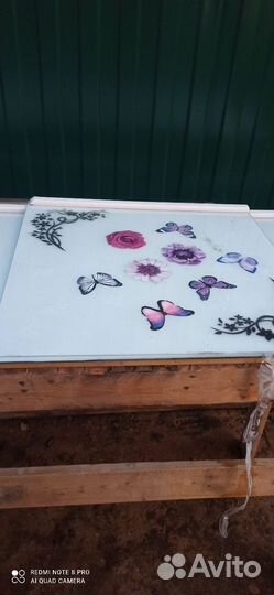 Стеклянный фартук