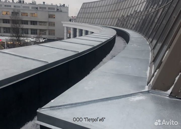 Парапет кровельный