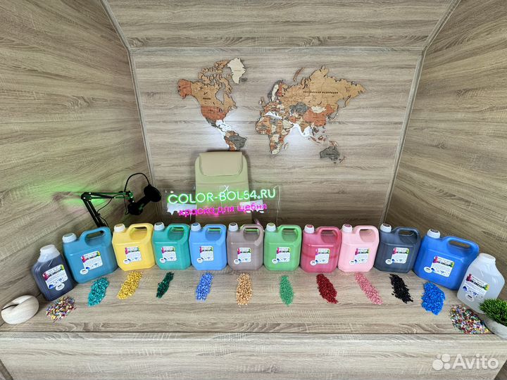 Производство цветного щебня готовый бизнес