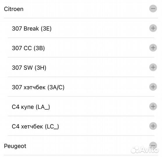 Амортизатор передний на пежо ситроен