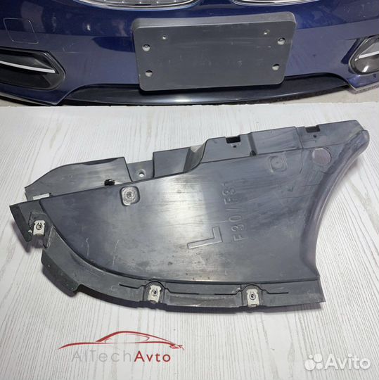 Защита бампера задняя левая BMW 3-Series F30