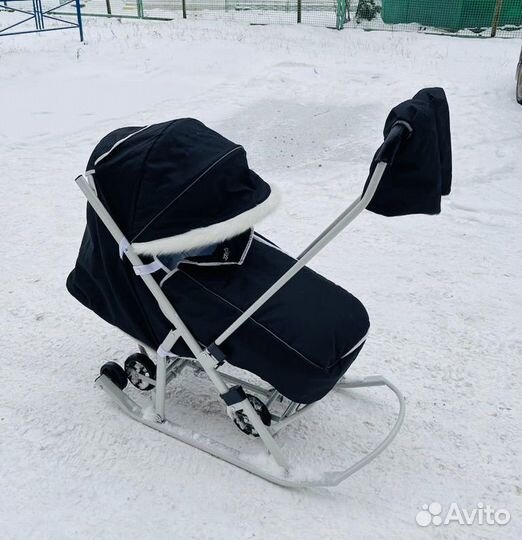 Коляска санки