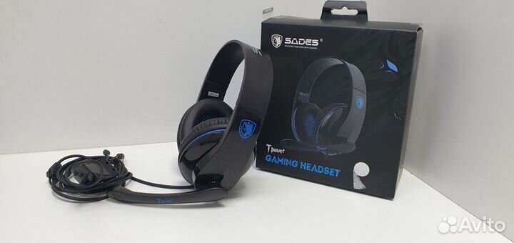 Наушники Проводные Накладные Sades SA-701 TPower