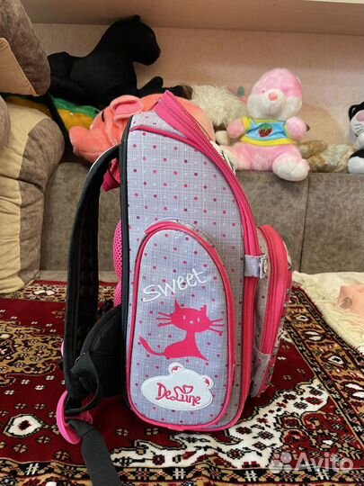 Рюкзак школьный для девочки Delune