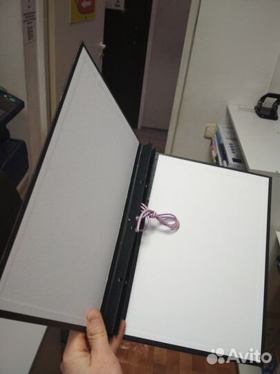 Папка дипломная черная вкр