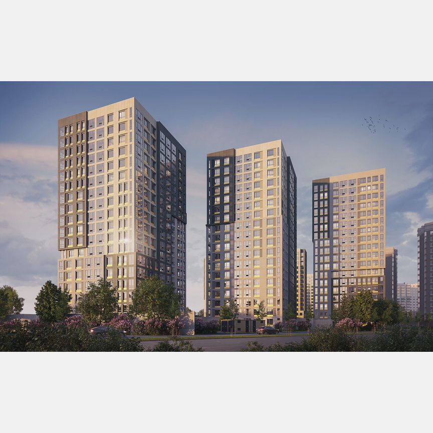 2-к. квартира, 73,5 м², 5/18 эт.