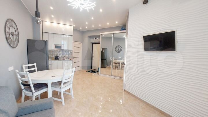 1-к. апартаменты, 34,5 м², 3/8 эт.