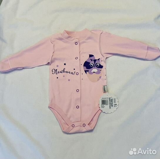 Боди для девочки 56 62