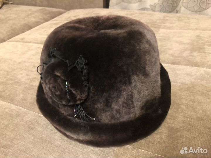 Меховая шапка новая