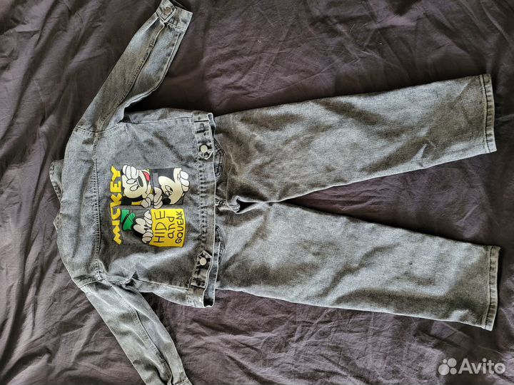 Джинсы и джинсовка 128