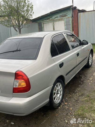 Hyundai Accent 1.5 МТ, 2008, 175 000 км