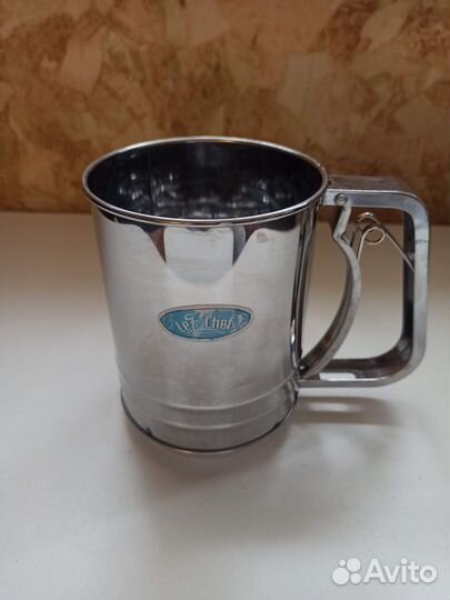 Кружка-сито для просеивания муки