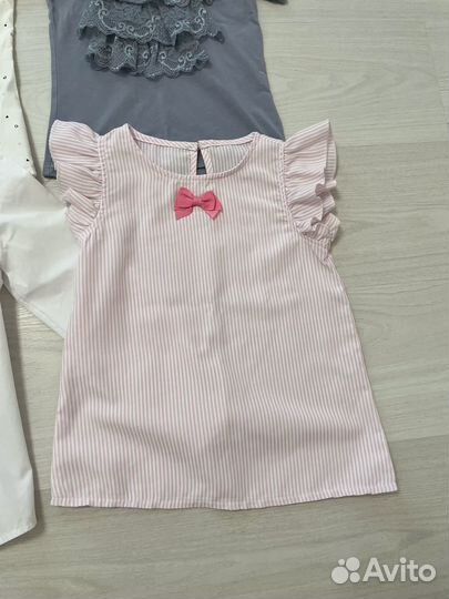 Пакетом блузки школьные на девочку 1 класс