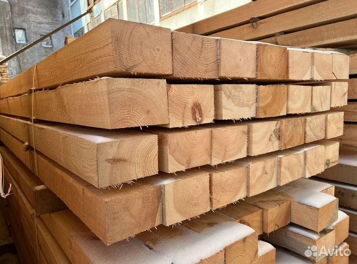 Брус обрезной 150х200х6000мм 1 сорт ГОСТ