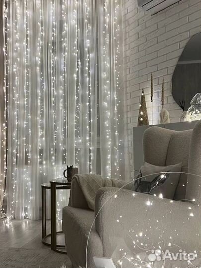 Гирлянда хвойная лапа