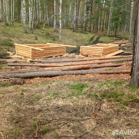 Срубы бань 3х4, 3х5, 3х6 из сосны