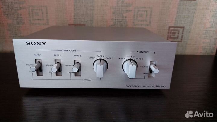 Sony SB-500 селектор