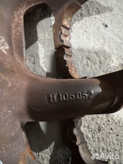 Коллектор выпускной Renault Kangoo 1.9d F8Q632