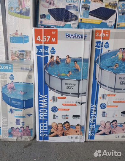 Каркасный бассейн 457х122см