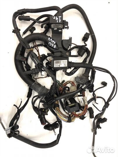 Проводка двигателя BMW F10 F1 N47 2.0d 2014г