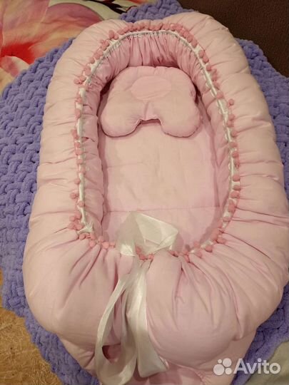 Кокон для новорожденных новый