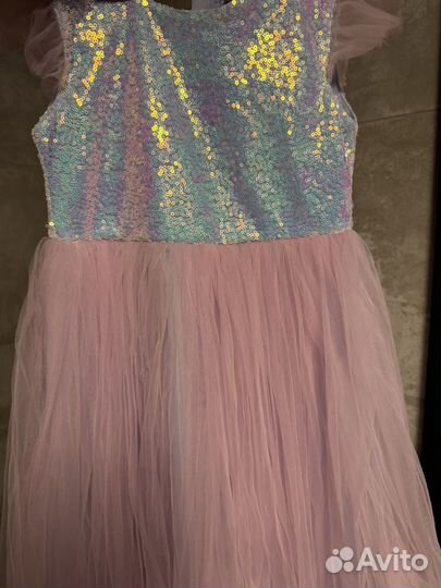 Платье новогоднее 110-116