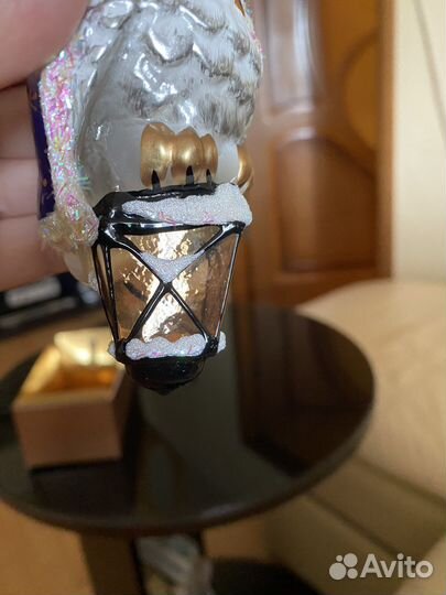 Елочные игрушки сова