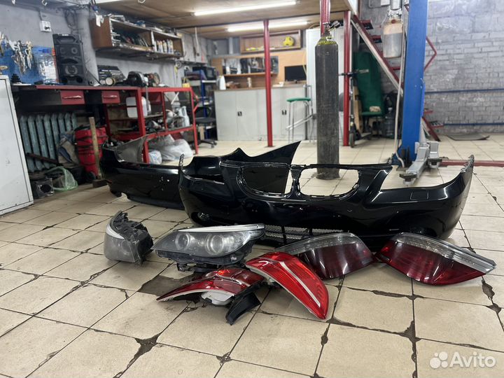 Фары, бампера, задние фонари bmw e60