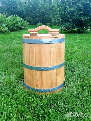 Кадка дубовая