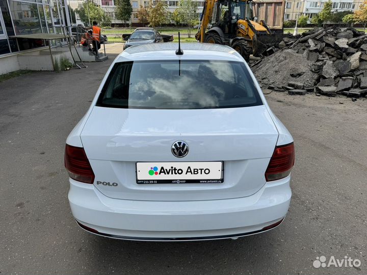 Volkswagen Polo 1.6 AT, 2020, 119 000 км