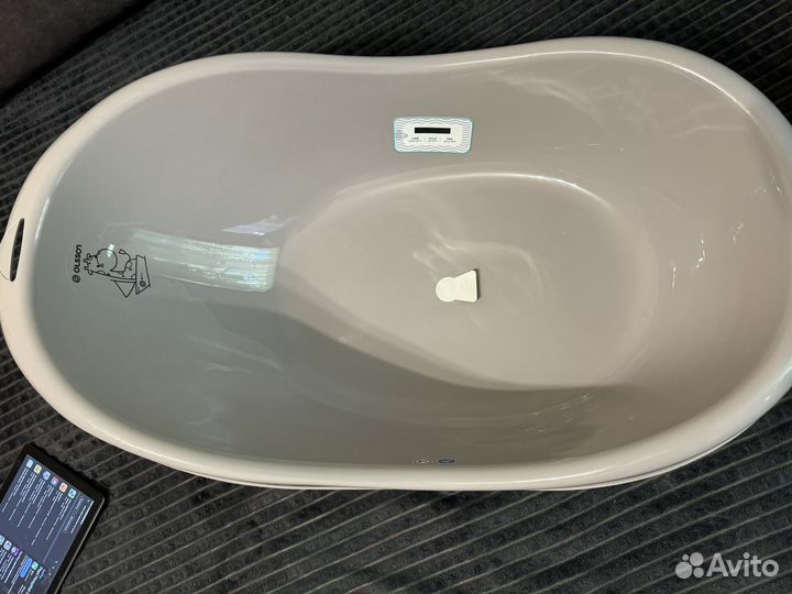 Ванночка для купания с термометром