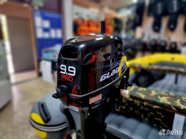 Лодочный мотор Gladiator G9.9PRO (20 лс/324 куба)