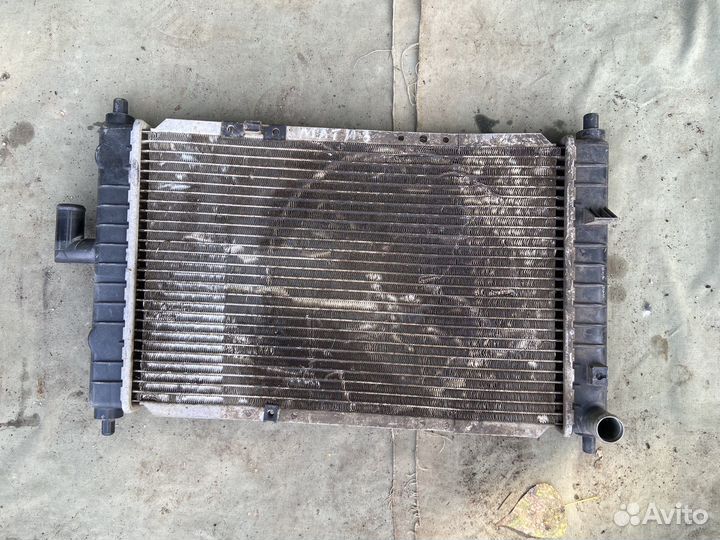 Радиатор охлаждения Daewoo Matiz