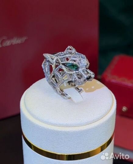 Cartier panthere кольцо